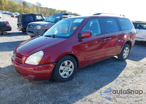 2010 Kia Sedona Lx из США, поврежденный, VIN KNDMG4C34A6351230